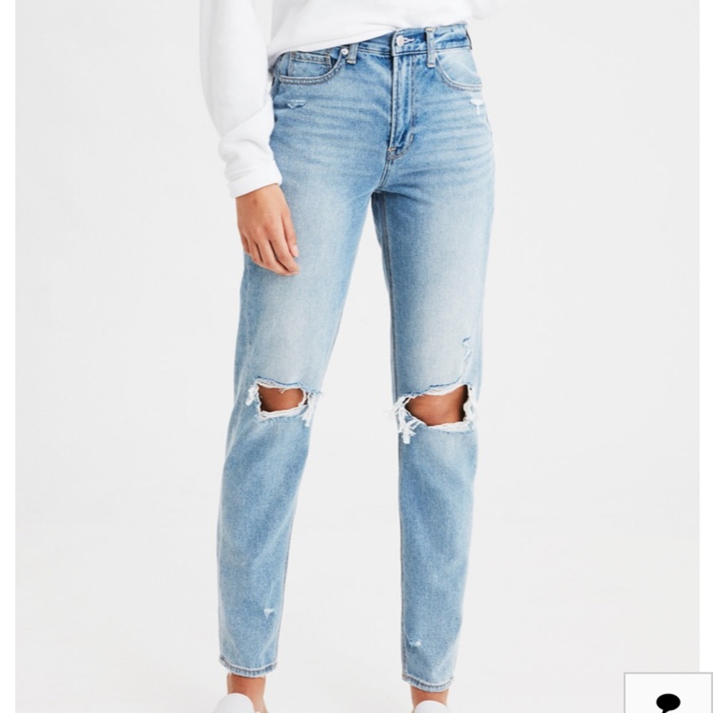 American Eagle mom jeans